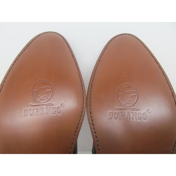 Durango SW2964 Womens Brown Stitched Leather Ankle Booties Size US 6.5 EE - Picture 15 of 16